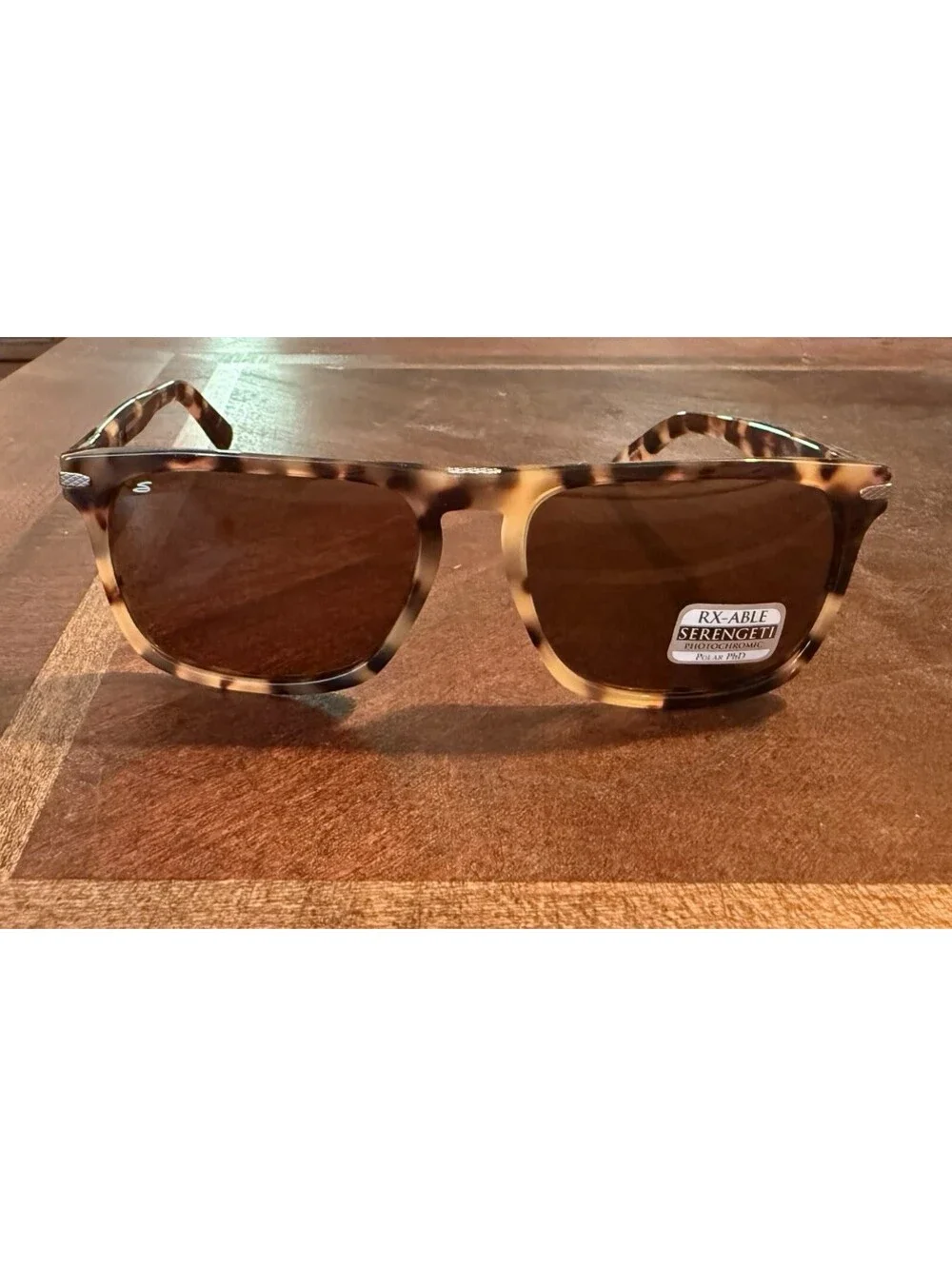 $350 SERENGETI 8327 Sunglasses CARLO LARGE Mossy Tortoise Drivers NEW Italy